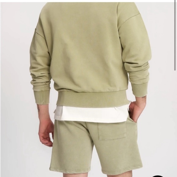 Noize Omar Mens Shorts Casual Moss Green Size Large L NWT - Picture 7 of 7